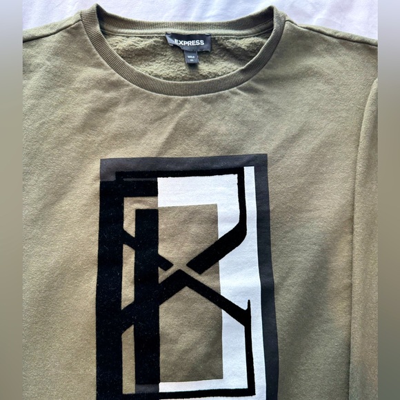 Express Man Urban logo Sweatshirt XL - Picture 3 of 7
